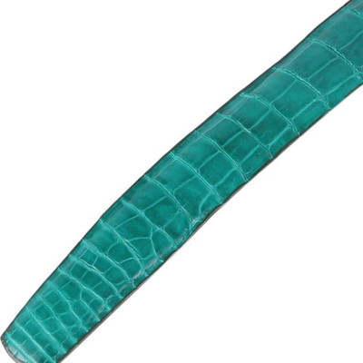 Thắt Lưng Nữ Da Cá Sấu Huy Hoàng HT5218 - Xanh Lá