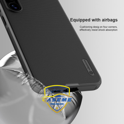 Ốp Lưng Nillkin Dành Cho Samsung S24 FE Dạng Sần Viền Silicon - Hàng Chính Hãng