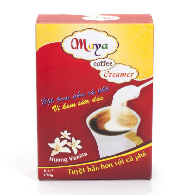 Combo: cà phê chồn phin giấy (10 gói x 15g)+ bột kem pha cà phê 170g