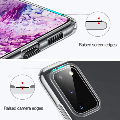 Ốp lưng dẻo silicon cho Samsung Galaxy S20  hiệu Ultra Thin (siêu mỏng 0.6mm, chống trầy, chống bụi) - Hàng nhập khẩu