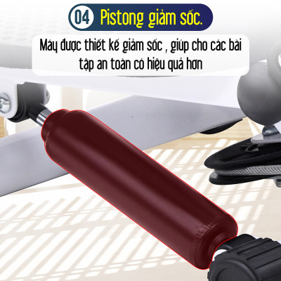 BG Máy chạy bộ tại chỗ, Máy đạp bước nam nữ dùng tại nhà, Máy đạp bước bộ MSP100 yên tĩnh đa chức năng rèn luyện sức khỏe