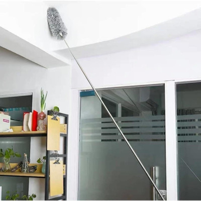 Cây chổi lông quét bụi trần nhà kéo dài 2M8 , lông mềm mịn ,vệ sinh đồ trên cao dễ dàng đi sâu vào mọi ngóc ngách nhỏ nhất , làm sạch mọi vết bẩn cứng đầu
