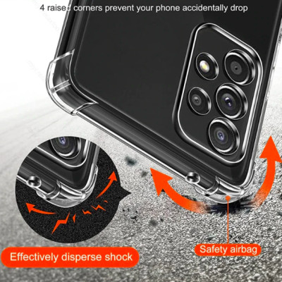 Ốp Lưng Silicon Dẻo Trong dành cho Samsung Galaxy A13 Ốp Lưng Silicon Dẻo Trong Suốt Chống Sốc, Bảo Vệ Camera Sau - Hàng nhập khẩu