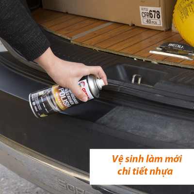 Xịt vệ sinh làm mới Taplo Tapli chi tiết nhựa ô tô G-2007A 450ml