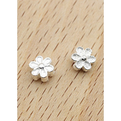 Combo charm bạc hoa anh đào xỏ ngang - Ngọc Quý Gemstones