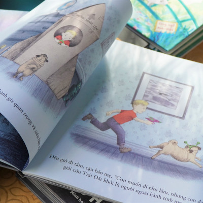 Sách Thiếu Nhi - Bóng Tối Bao La - Chris Hadfield - San Hô Books