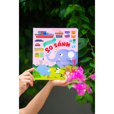 Sách - Lift The Flap - Lật Mở Khám Phá - So Sánh - Đinh Tị Books