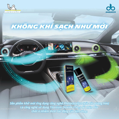Chai xịt khử mùi và khử trùng máy lạnh Michelin SY004 - 200ml