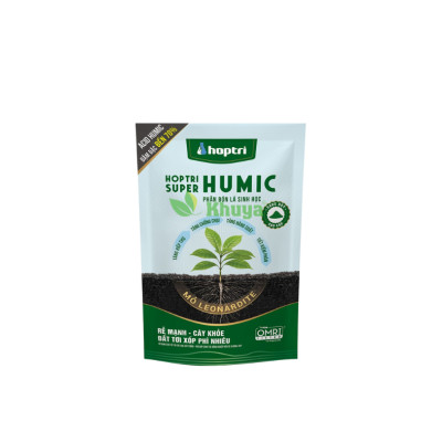 Phân bón lá sinh học Hợp Trí Super Humic 1kg dạng Bột - Mẫu Lì Xì