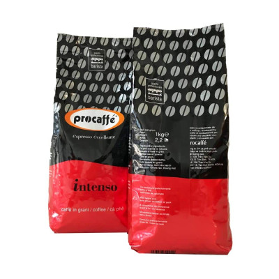 Cà phê hạt nguyên chất pha máy PROCAFFE INTENSO - Hàng chính hãng