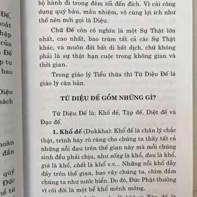Sách - Tứ Diệu Đế - Hòa Thượng Thích Thiện Hoa