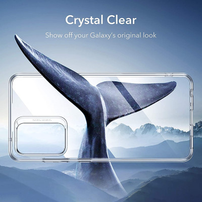 Ốp lưng silicon dẻo cho Samsung Galaxy A33 , A73 , A13 , A53 5G trong suốt mỏng 0.6mm hiệu Ultra Thin độ trong tuyệt đối chống trầy xước - Hàng nhập khẩu 