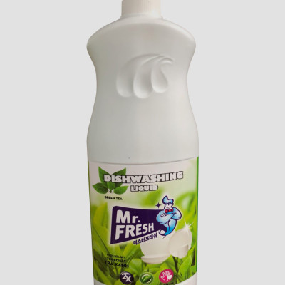 Combo 1 can Nước rửa bát đậm đặc Mr.fresh 4.2 l và 1 chai 800ml hương tra xanh