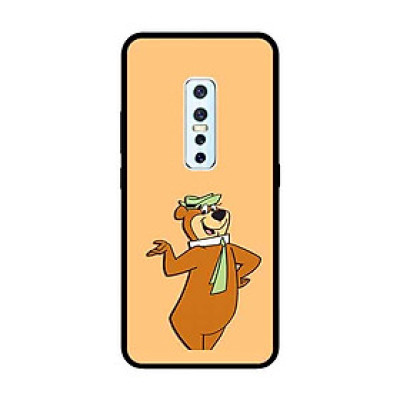 Ốp Lưng in cho Vivo V17 Pro Mẫu Chú Gấu Vui Nhộn - Hàng Chính Hãng