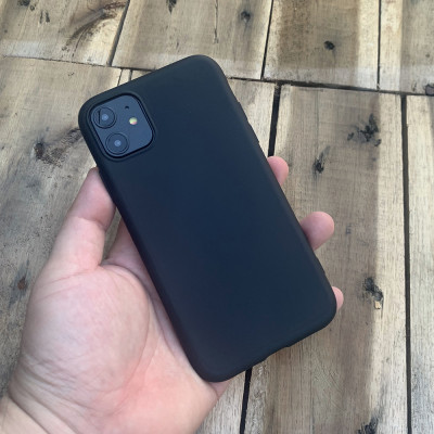 Ốp lưng dẻo mỏng dành cho iPhone 11 - Màu đen