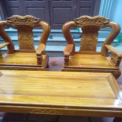 bộ bàn ghế minh quốc voi lim