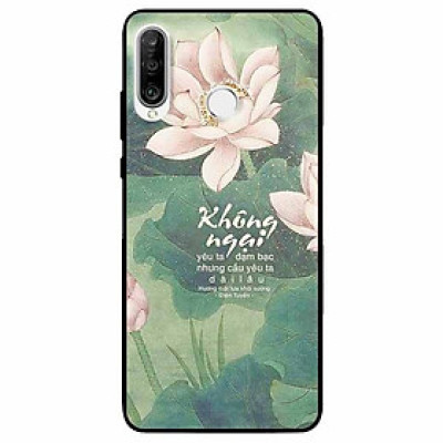 Ốp lưng in cho Huawei P30 Lite Mẫu Không Ngại Yêu