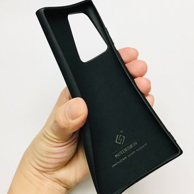 Ốp lưng cho Samsung Note 20 Ultra hiệu KST DESIGN Microfiber Silicone siêu mịn - Hàng nhập khẩu