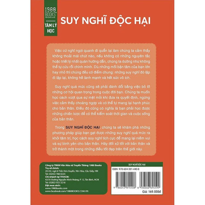 Sách - Suy Nghĩ Độc Hại - Anne Bogel - 1980 Books