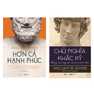 Sách Combo 2 Quyển Chủ Nghĩa Khắc Kỷ + Hơn Cả Hạnh Phúc (Tặng Bookmark) (TH)