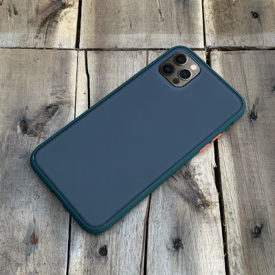 Ốp lưng chống sốc nút màu dành cho iPhone 12 / 12 Pro / 12 Pro Max / 12 Mini - Hàng chính hãng