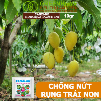 Phân Bón Canxi Bo Greenhome, Viên 10Gr, Tăng Đậu Trái, Chống Rụng Hoa Và Trái Non, Chống Thối Trái