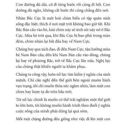 Công Bằng Trên Đời Là Do Bạn Nỗ Lực Giành Lấy
