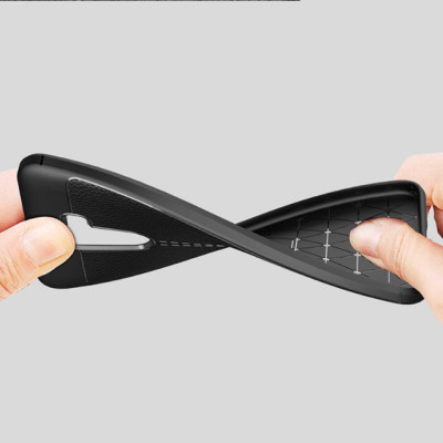 Ốp lưng Xiaomi Pocophone F1 silicon giả da, chống sốc chính hãng Auto Focus