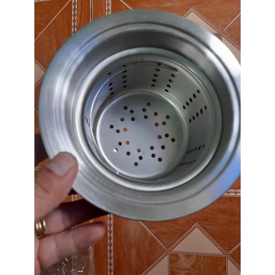Bộ xi phông ống xả chậu rửa bát 2 ngăn cao cấp