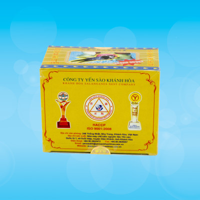 Yến sào đảo thiên nhiên Khánh Hòa tinh chế hộp 5g - 012