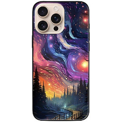 Ốp lưng dành cho Iphone 16 - 16 Plus - 16 Pro - 16 Pro Max - Bầu Trời Galaxy Đẹp - Hàng Chính Hãng