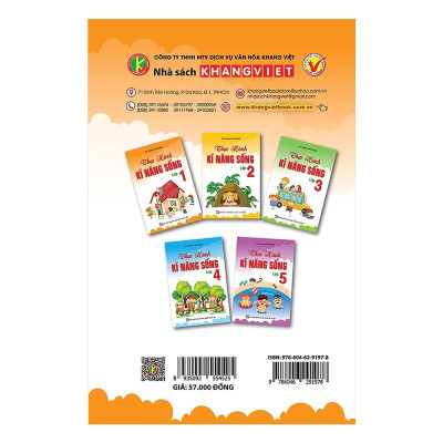 Sách - Thực Hành Kĩ Năng Sống Lớp 1 - Khang Việt Book