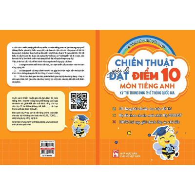 Sách - Chiến Thuật Giải Đề Đạt Điểm 10 Môn Tiếng Anh - Kì Thi THPT Quốc Gia - NXB Phụ Nữ
