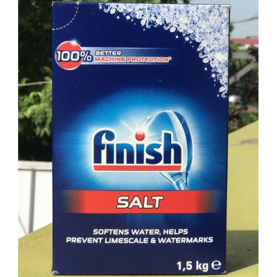 Muối rửa chén bát Finish 1.2kg (Hàng EU )