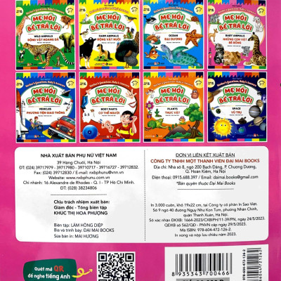 Mẹ Hỏi Bé Trả Lời - Song Ngữ Anh-Việt - Baby Animals - Những Con Vật Bé Bỏng (Dành Cho Trẻ Từ 2-7 Tuổi)