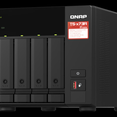 Thiết bị lưu trữ Nas QNAP, Model: TS-473A-8G -  Hàng chính hãng
