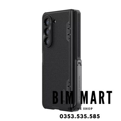 Ốp lưng dành cho Samsung Z Fold5 Nillkin Super Frosted Shield Pro Matte - Hàng Chính Hãng (Tặng 2 túi PVC đựng thẻ ATM)