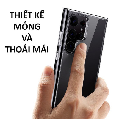 Ốp lưng chống sốc trong suốt cho Samsung Galaxy S24 / Galaxy S24 Plus / S24 Ultra Likgus Crashproof giúp chống chịu mọi va đập- Hàng nhập khẩu