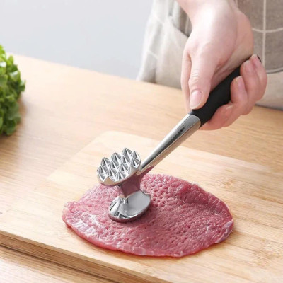 Búa dần mềm thịt bằng thép không gỉ - Búa đập thịt bò