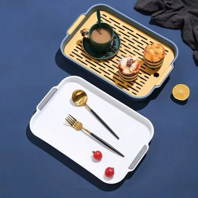 Khay Nhựa Úp Cốc Ly 2 Lớp Phong Cách Hiện Đại – Khay Đựng Cốc Ly, Khay Trà Tiện Lợi Đa Năng - HÀNG CHÍNH HÃNG MINIIN
