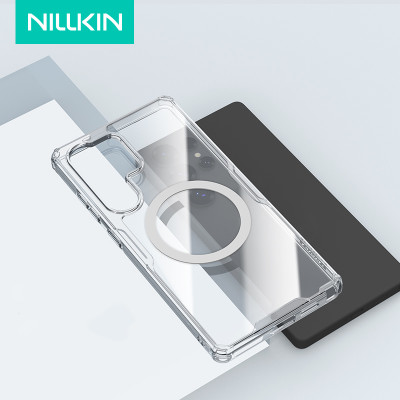Ốp Lưng Nillkin Nature TPU Pro Magnetic Case cho Samsung Galaxy S25 Ultra - Hàng Chính Hãng