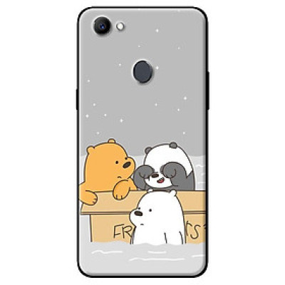 Ốp in cho Oppo F5 3 Chú Gấu 1 - Hàng chính hãng