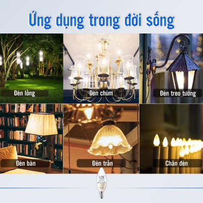 Bóng đèn LED nến PHILIPS MAS LEDcandle DT 4-25W E14 B38 CL