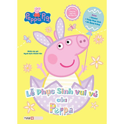 Sách Tương Tác - Cùng Học Cùng Chơi Với Peppa Pig: Lễ Phục Sinh Vui Vẻ Của Peppa