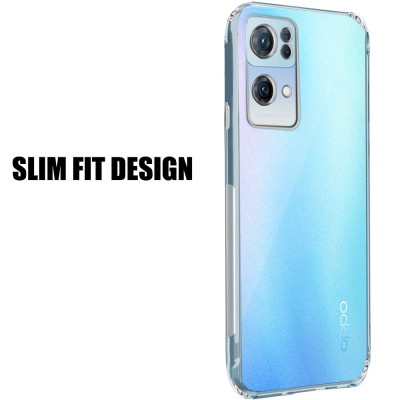 Ốp lưng silicon dẻo cho Oppo Reno 7z / Reno 8z hiệu Ultra Thin trong suốt mỏng 0.6mm độ trong tuyệt đối chống trầy xước - Hàng nhập khẩu