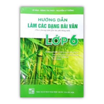Sách - Combo 2 cuốn Hướng dẫn làm bài kiểm tra định kì + Hướng dẫn làm các dạng bài văn lớp 6
