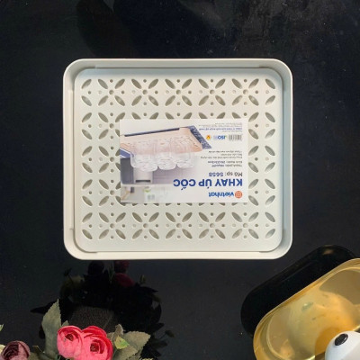 Gía úp ly cốc dày đẹp Khay Úp Ly Nhựa Tiện Dụng