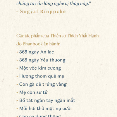 Hiệu Lực Cầu Nguyện - Thích Nhất Hạnh