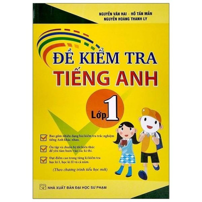 Sách Đề Kiểm Tra Tiếng Anh Lớp 1 nhiều tác giả (HA-MK)