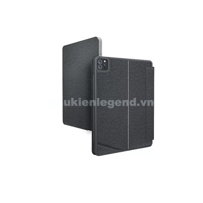 Bao Da Bàn Phím cho iPad Air 11inch M3 , Air 6 11inch M2 , Air 5 , Air 4 Bluetooth Có Đèn Led Phím, Trackpad Mượt, Có Thể Tháo Rời Bàn Phím WIWU Mag Touch - Hàng chính hãng